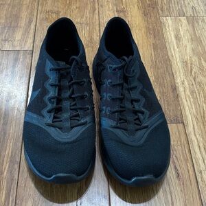 Nike Viale Tech Racer Black Sneakers Womens Running Training Shoes, 7.5